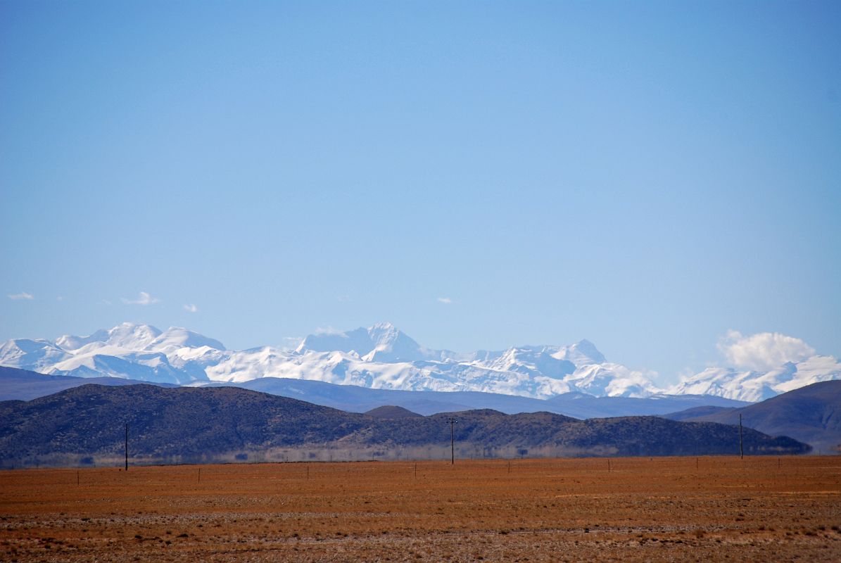 32 Mountain Panorama From Just After Old Zhongba Tibet A mountain panorama opens up just after leaving Old Zhongba on the way to Mount Kailash.